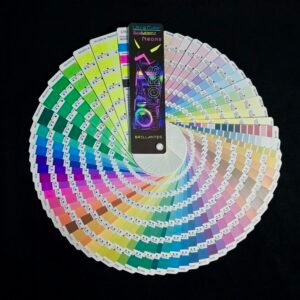 Pantonera Ultra Color Neons con tonos fluorescentes brillantes para diseños llamativos