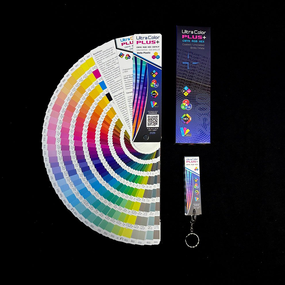 Pantonera Comunicolor Clásica con gama de colores tradicionales para impresión