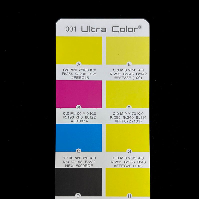 Pantonera Comunicolor Clásica con gama de colores tradicionales para impresión