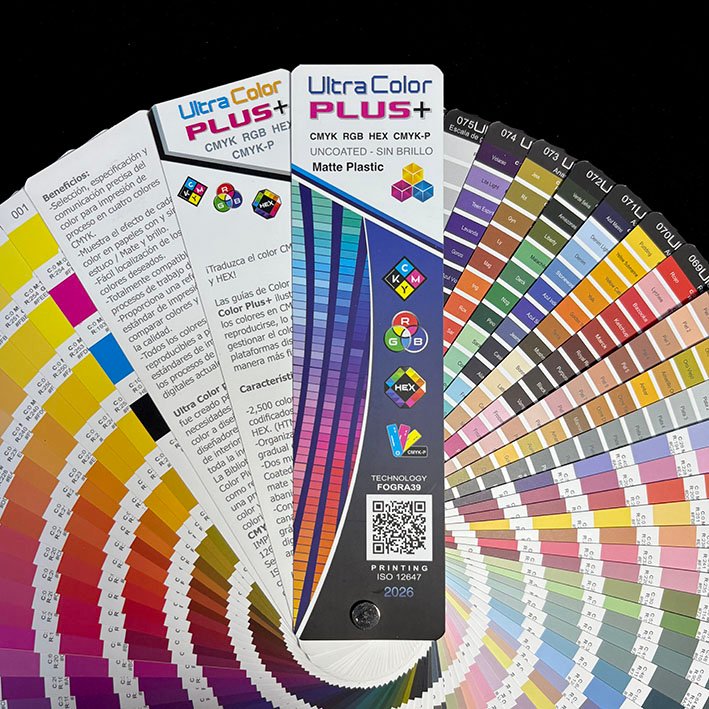 Pantonera Comunicolor Clásica con gama de colores tradicionales para impresión