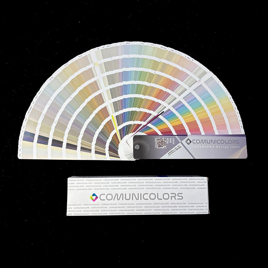 Pantonera Comunicolor Interiors con colores decorativos para proyectos de interiores