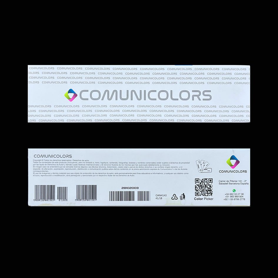 Pantonera Comunicolor Interiors con colores decorativos para proyectos de interiores